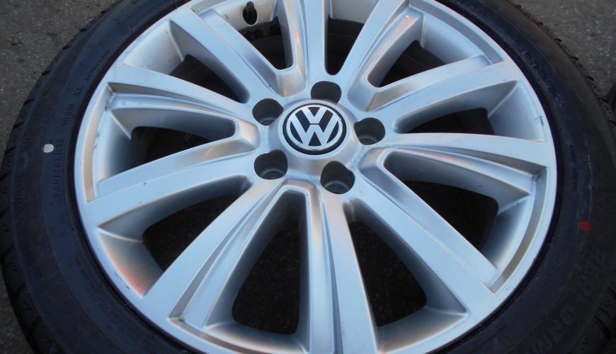 DSCN4311-37qbt306ehrl695p8gapl6.jpg 18" VOLKSWAGEN T5 / T6 ALLOY WHEELS / NEW TYRES - Image 1