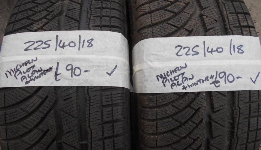 DSCN4327-37qlcqt555e26wsrkp66mi.jpg 225/40/18 MICHELIN PILOT ALPIN – WINTER TYRE - Image 1