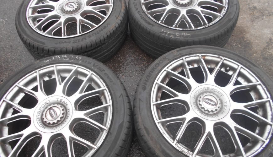 DSCN4348-37rjg9a6bwws8i7uy21clm.jpg 17" TEAM DYNAMICS IMOLA ALLOY WHEELS / TYRES - Image 1