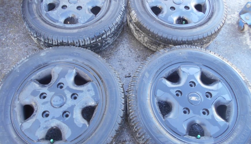 DSCN4500-37ur8ly7n7gvlr3aqvbdhm.jpg 16" ORIGINAL FORD TRANSIT ALLOY WHEELS / TYRES - Image 1