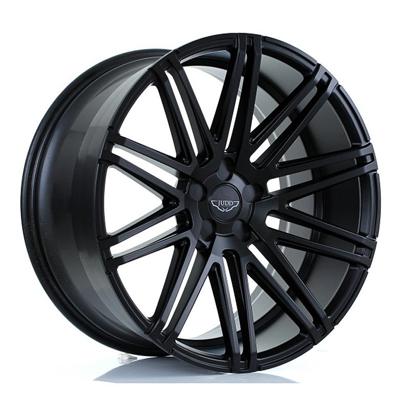 JUDD_T229_SATIN_BLACK_21105_ANGLE_38b17045-4e33-487c-b4d5-9b107aa3234d.jpg JUDD T229 21x10.5 ET20-52 5x105 SATIN BLACK - Image 1