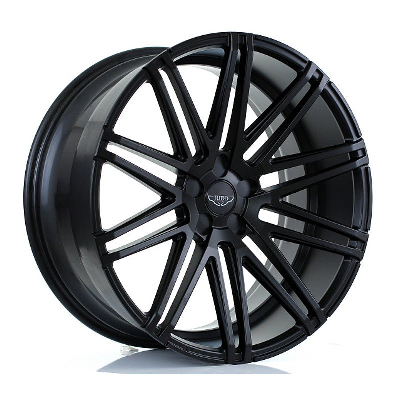JUDD_T229_SATIN_BLACK_22105_ANGLE_1511d5cf-3e8d-422b-9035-4a0d116704ca.jpg JUDD T229 22x10.5 ET25-45 5x112 SATIN BLACK - Image 1