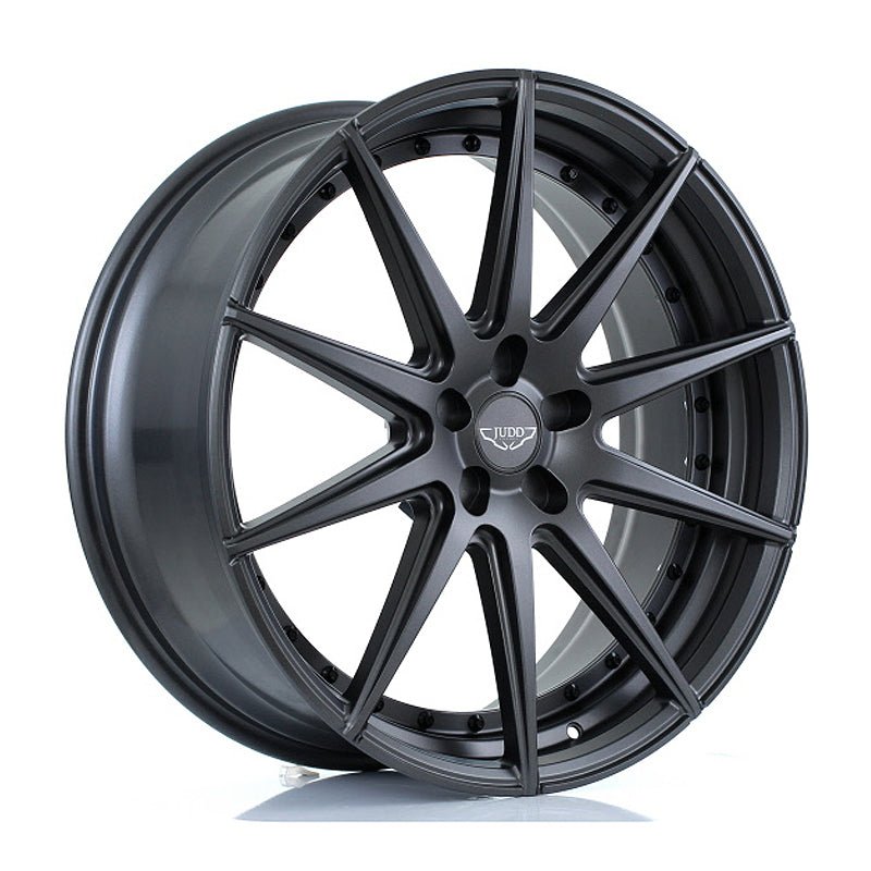 JUDD_T311_MATT_GUNMETAL_2290_ANGLE.jpg JUDD T311 22x9 ET20-45 5x105 SATIN GUNMETAL - Image 1