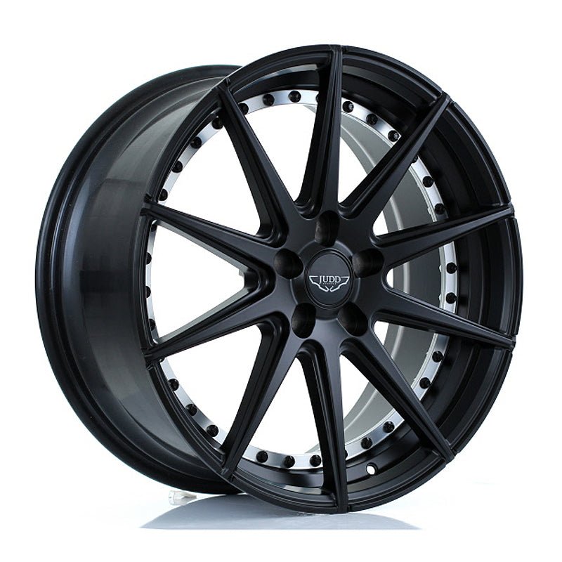 JUDD_T311_SATIN_BLACK_POLISHED_UNDERCUT_2090_ANGLE_5a20180b-97cc-41db-a58b-2d91033d8e56.jpg JUDD T311 20x9 ET20-45 5x127 SATIN BLACK POLISHED UNDERCUT - Image 1