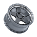 Kansei KNP 15x7 ET25 4x100 Gunmetal w/Machined Lip