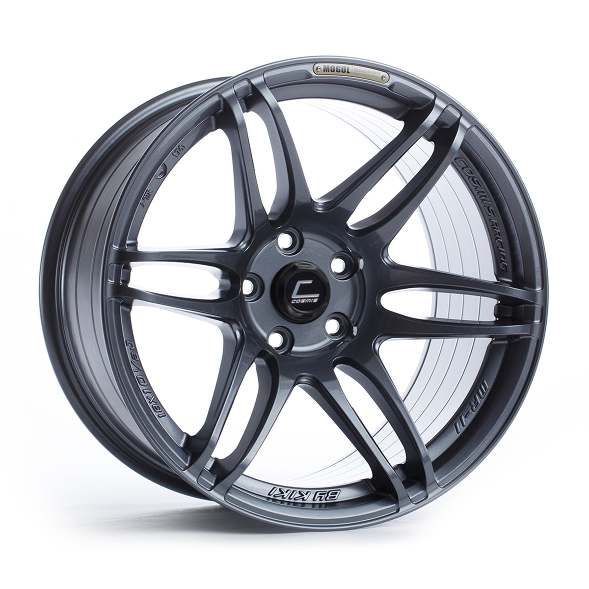 MRIIGunMetal_1d060e46-faf7-4907-a6f5-40c8adb8fea9.png Cosmis MRII 18x8.5 ET22 5x100 Gunmetal - Image 1