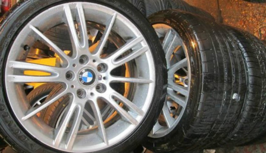 MV3-WHEELS-332v3om5ui6ei3zotvoave.jpg 18" GENUINE BMW MOTORSPORT MV3 ALLOY WHEELS / TYRES - Image 1