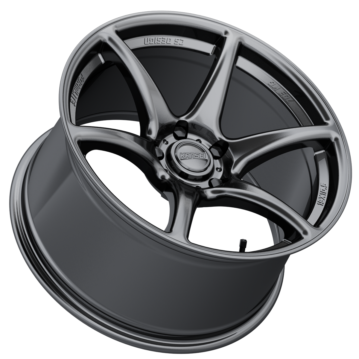 Tandem-19105-E-3_3f35c8e8-943c-4429-ac0e-b17ef4695bc6.png Kansei Tandem 19x10.5 ET22 5x114.3 Gunmetal - Image 1