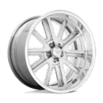American Racing VN407 20x9 ET15-35 5H BLANK TWO-PIECE POLISHED CENTER POLISHED BARREL