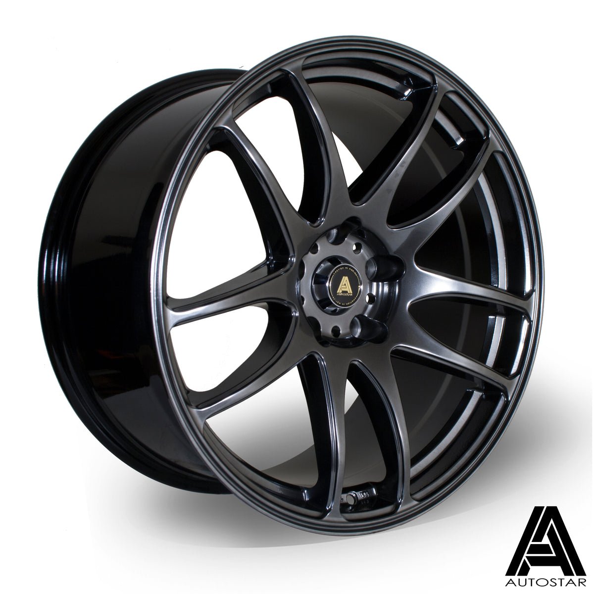 a510199.5hblack.jpg Autostar A510 19x9.5 ET22 5x114 HBlack - Image 1
