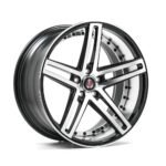 AXE EX20 22x9 ET35 5x110 GLOSS BLACK & POLISHED