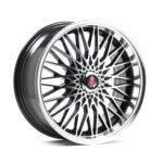 AXE EX3 17x7.5 ET35 5x98 GLOSS BLACK & POLISHED