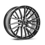 AXE EX40 22x10.5 ET40 5x127 GLOSS BLACK & POLISHED