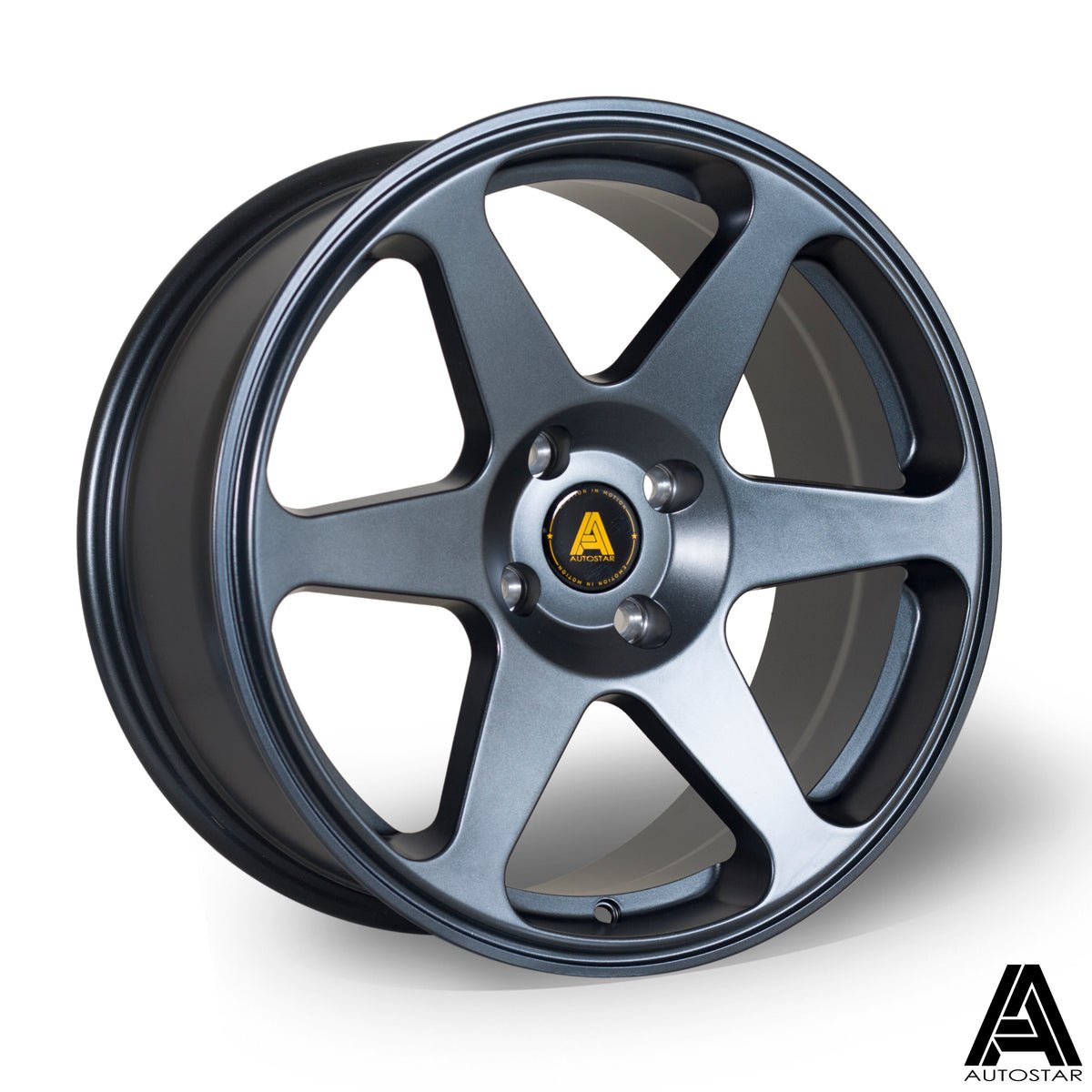 chaser178fgunmetal_3f3086b7-4d15-4e38-aa14-47de4c97c3b1.jpg Autostar Chaser 17x8 ET35 5x112 FGunmetal - Image 1
