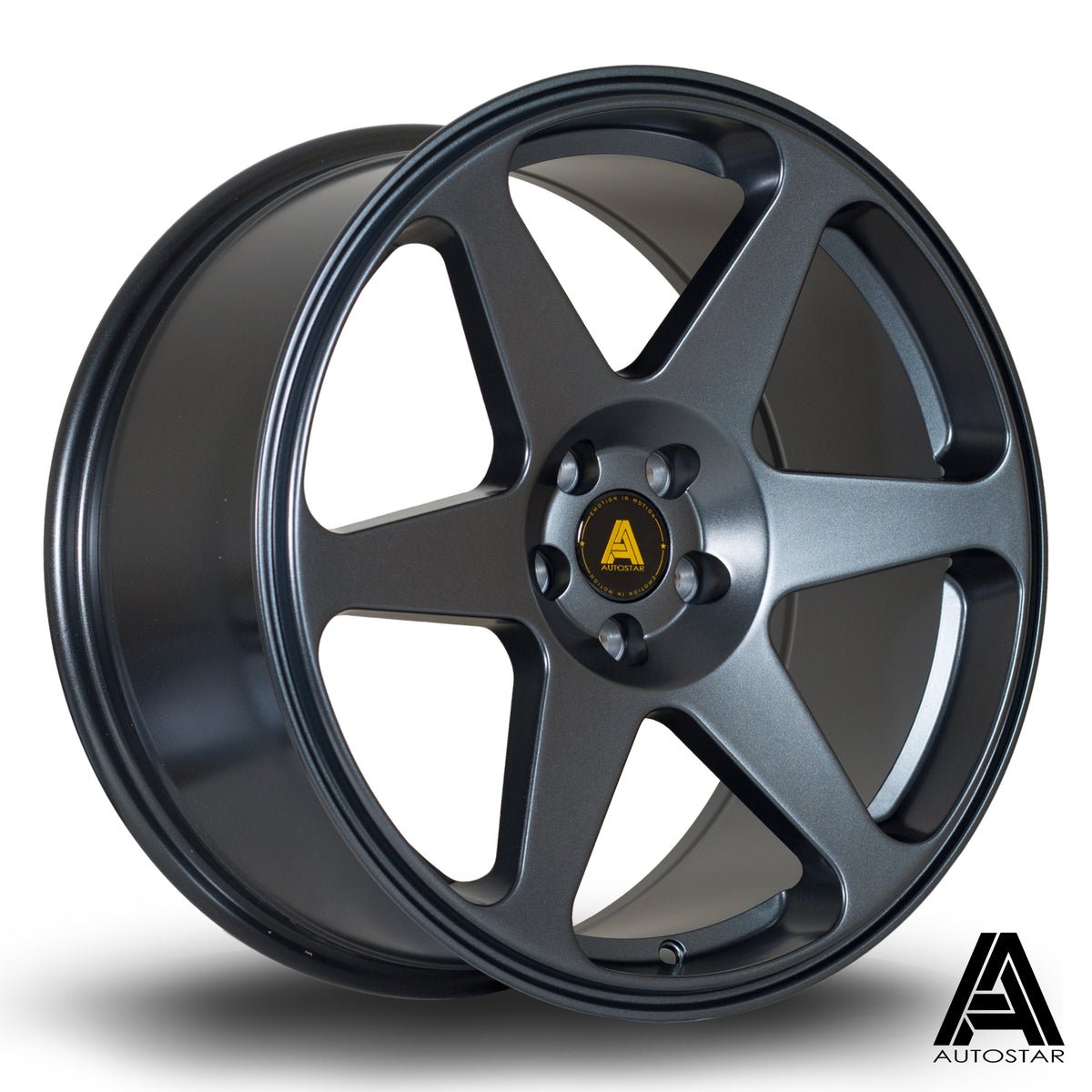 chaser188.5fgunmetal_50a4f710-b95e-4fda-a479-8a8b32eab547.jpg Autostar Chaser 18x8.5 ET35 5x114 FGunmetal - Image 1