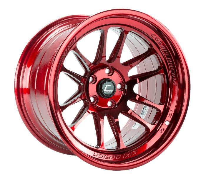 cosmis-racing-xt-206r-hyper-red-wheel-17x9-5mm-5x1143-universal.jpg Cosmis XT-206R 17x9 ET5 5x114.3 Hyper Red - Image 1
