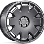IW CSR2 18x8.5 ET35 5x120 Carbon Graphite Polished Lip