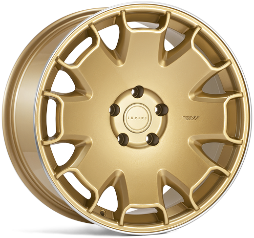 csr2-vg_275851bb-9a18-4829-bd63-e398044ca71a.png IW CSR2 19x8.5 ET32 5x112 Vintage Gold Polished Lip - Image 1