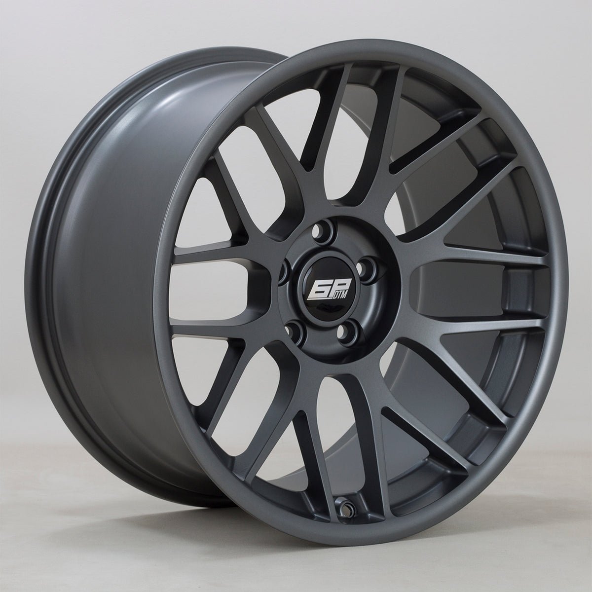 dtm1910fgunmetal.jpg 6Performance DTM 19x10 ET22 5x120 FGunmetal - Image 1