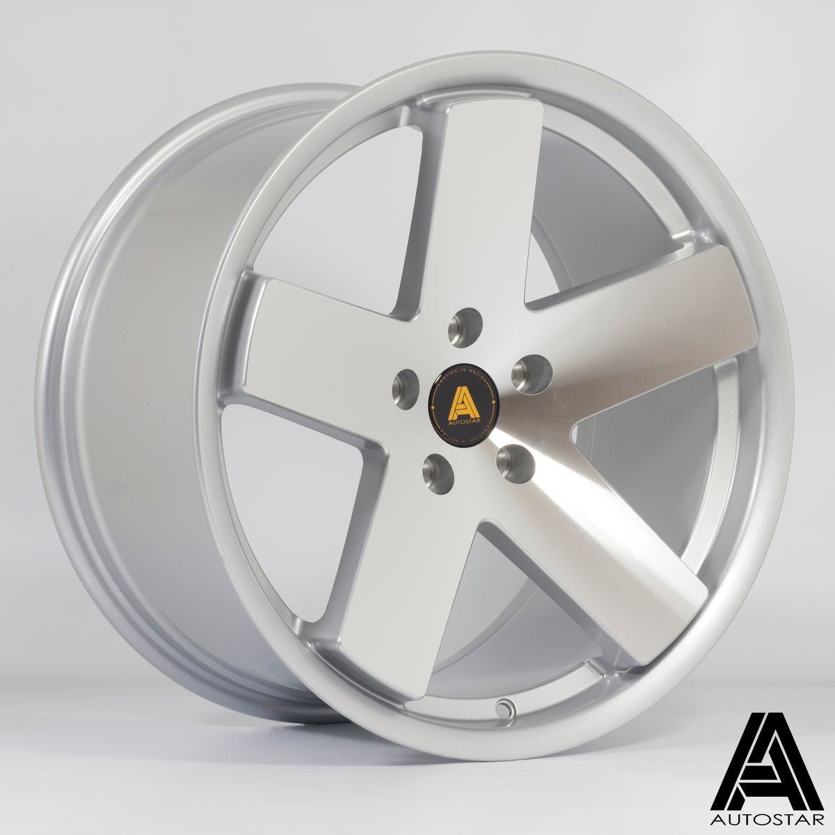 euro189.5pfsilver_759f8594-cd91-4b11-9cb9-6174777f6272.jpg Autostar Euro 18x9.5 ET33 5x112 PFSilver - Image 1