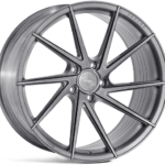 IW FFR1D 20x9 ET32 5x112 Full Brushed Carbon Titantium LEFT