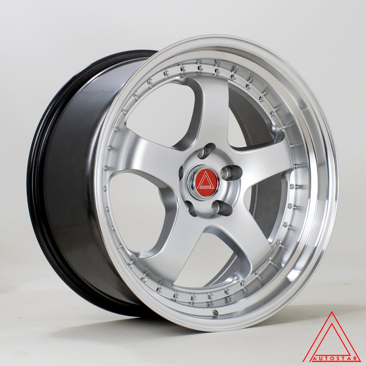 gt5r199.5rlhsilver_bb73bc00-43b2-408e-9703-b93324855094.jpg Autostar GT5-R 19x9.5 ET22 5x114.3 RLHSilver - Image 1