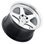 KANSEI KNP 19x10.5 ET22 5x120 Hyper Silver w/Machined Lip