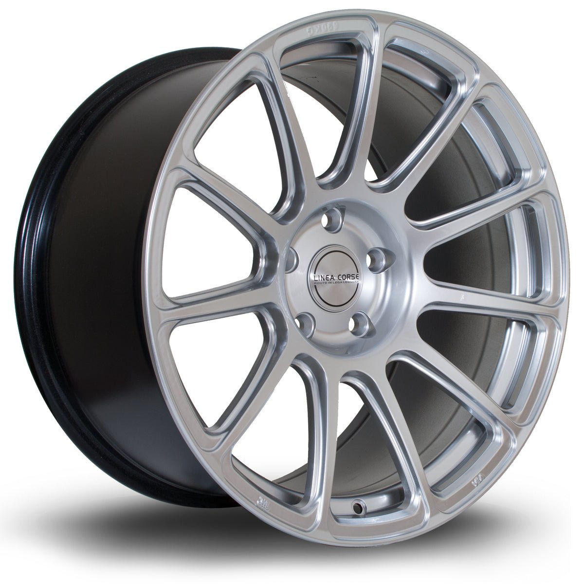 lc8881910hsilver.jpg Linea Corse LC888 19x10 ET37 5x120 HSilver - Image 1