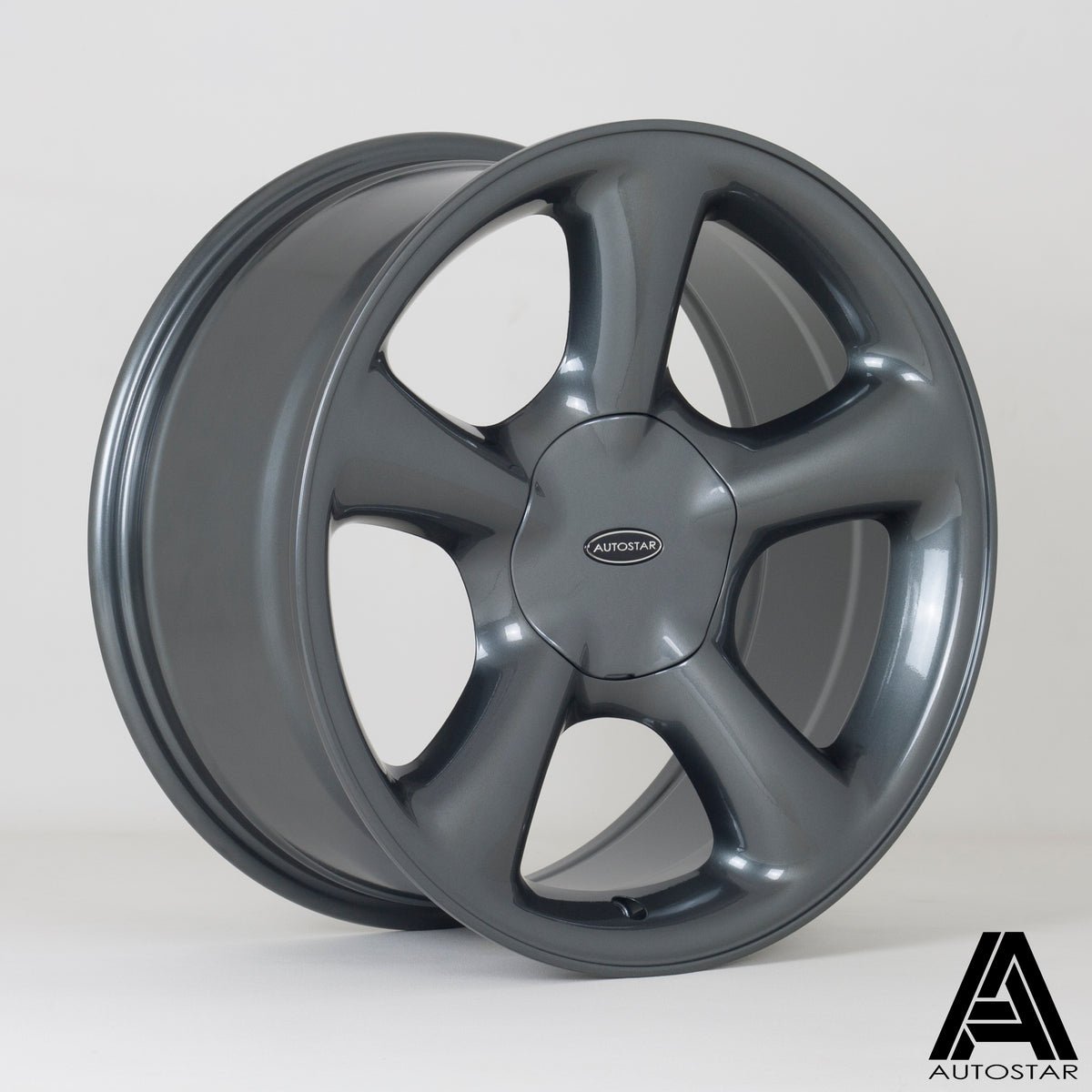 legend178gravel_20grey_5d31029c-c324-4c83-b419-45849774269f.jpg Autostar Legend 17x8 ET35 4x108 Gravel Grey - Image 1