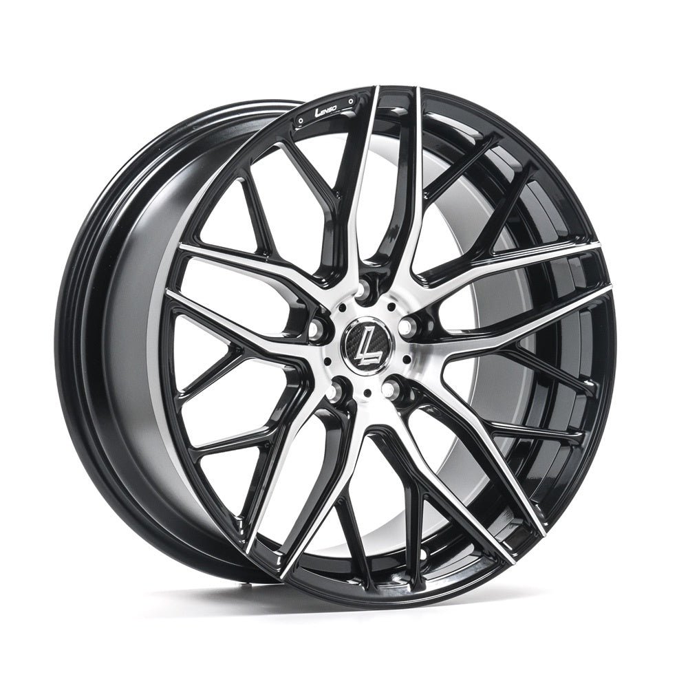 lenso-cqa-bp-ds_fe90378b-8633-4e74-9958-572fbbf69bd5.jpg LENSO CQA 19x8.5 ET42 5x114.3 GLOSS BLACK & POLISHED - Image 1