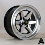 Autostar Magic 15x7 ET35 4x100 RFBlack