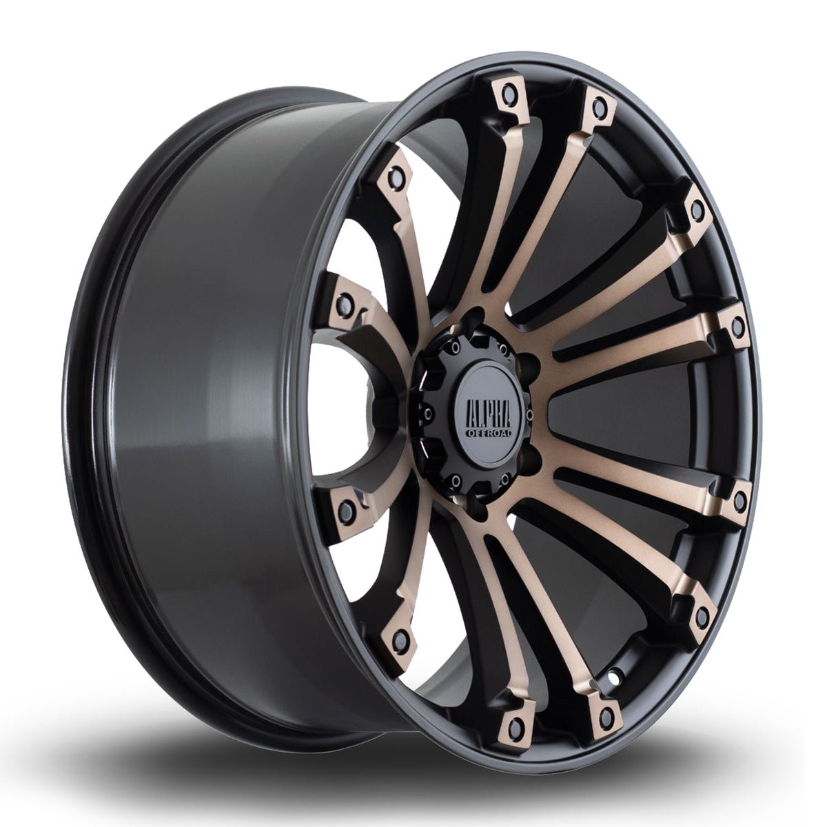 maverick209sblackbronze.jpg Alpha Offroad Maverick 20x9 ET10 6x139 SBlackBronze - Image 1