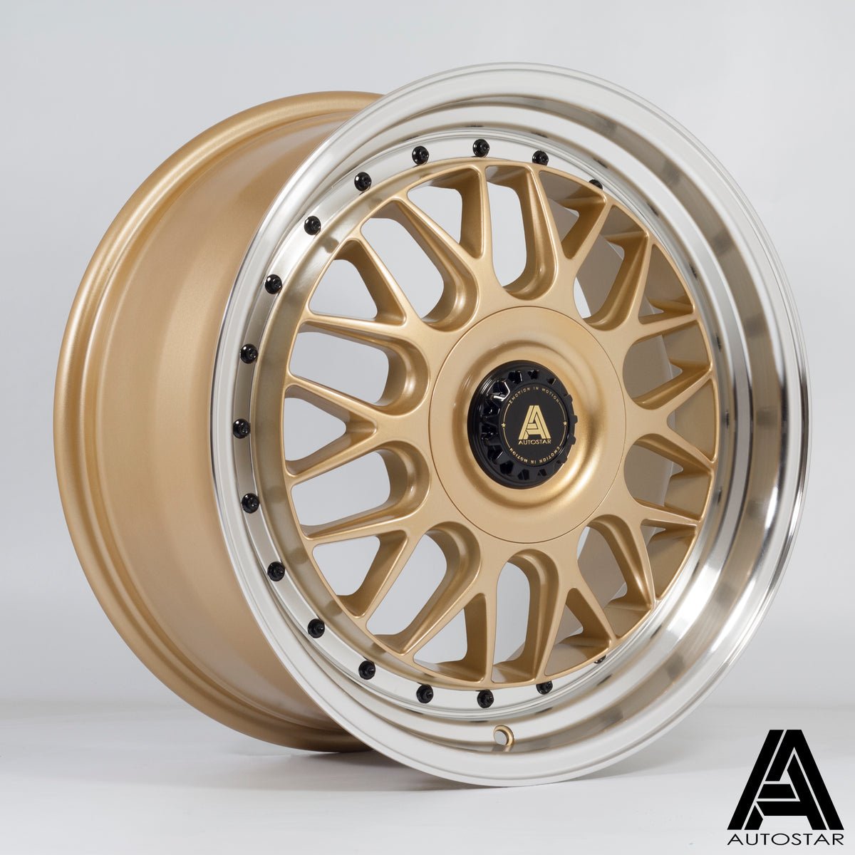 monza188.5rlgold_57e8d2ad-cc37-4d8e-a6d0-77e84c272b39.jpg Autostar Monza 18x8.5 ET45 5x112, 5x120 RLGold - Image 1