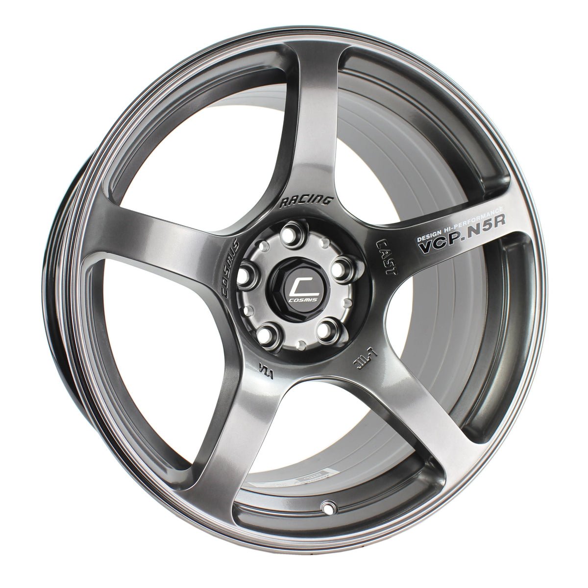 n5r18x9edit.jpg Cosmis N5R 18x9 ET15 5x114.3 Hyper Black - Image 1