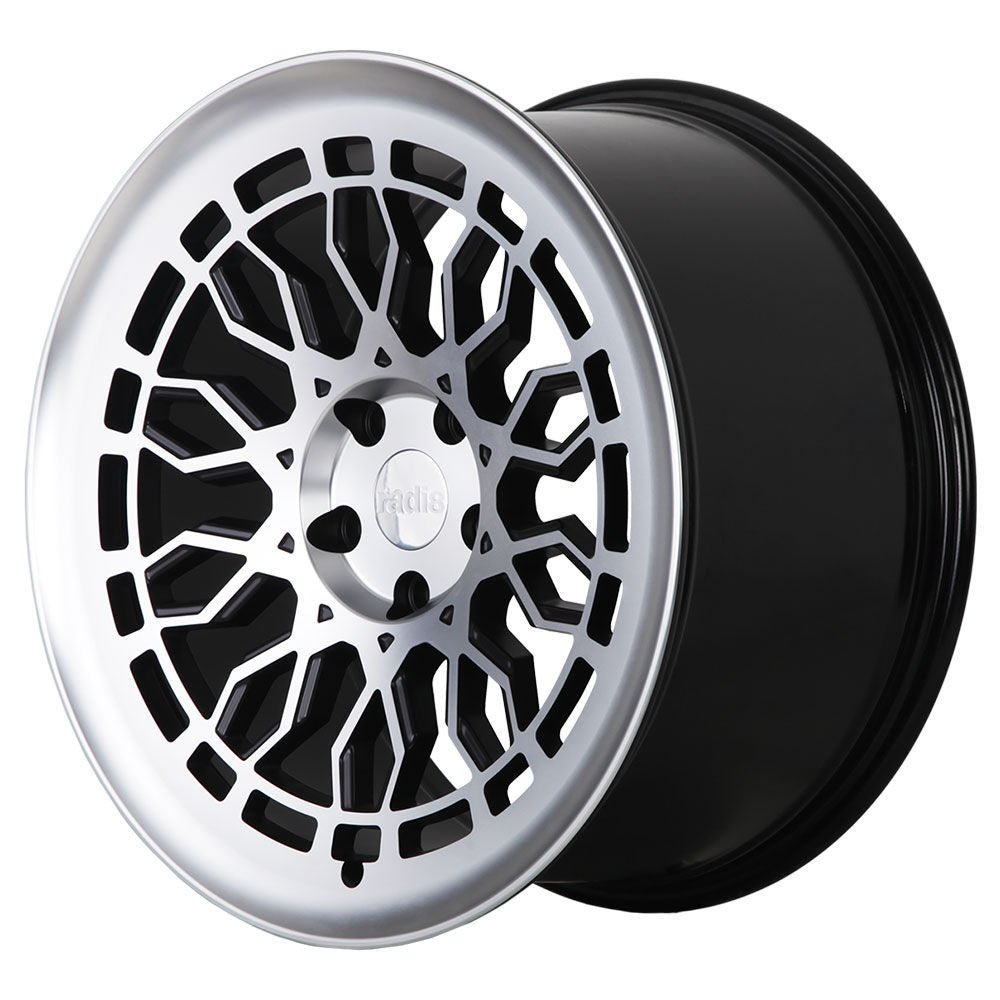 r8a10-black-machined-1_d7757ea1-1437-48e5-8835-8fa5d87c00db.jpg Radi8 r8a10 19x10 ET42 5x112 Gloss Black Machined Face - Image 1