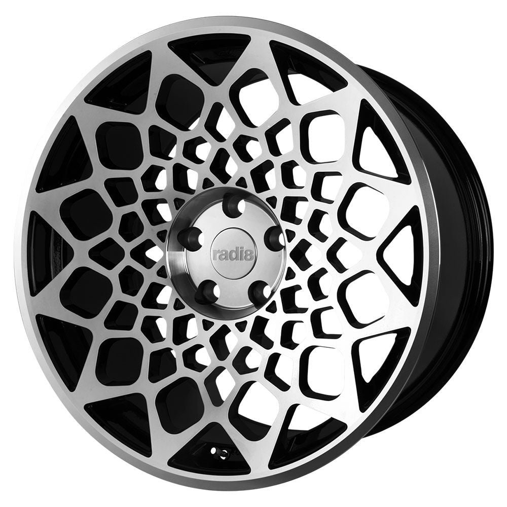 r8b12-black-machined-3_dd02c312-d564-4ad1-a87c-28ac8d3f2045.jpg Radi8 r8b12 18x8.5 ET40 5x112 Gloss Black Machined Face - Image 1
