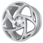 Radi8 r8s5 18x8.5 ET35 5x100 Matt Silver Machined Face