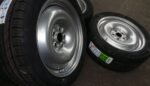 18" NEW VOLKSWAGEN T5 / T6 SMOOTHIE STEEL WHEELS / NEW TYRES - Image 2
