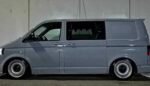 18" NEW VOLKSWAGEN T5 / T6 SMOOTHIE STEEL WHEELS / NEW TYRES - Image 3