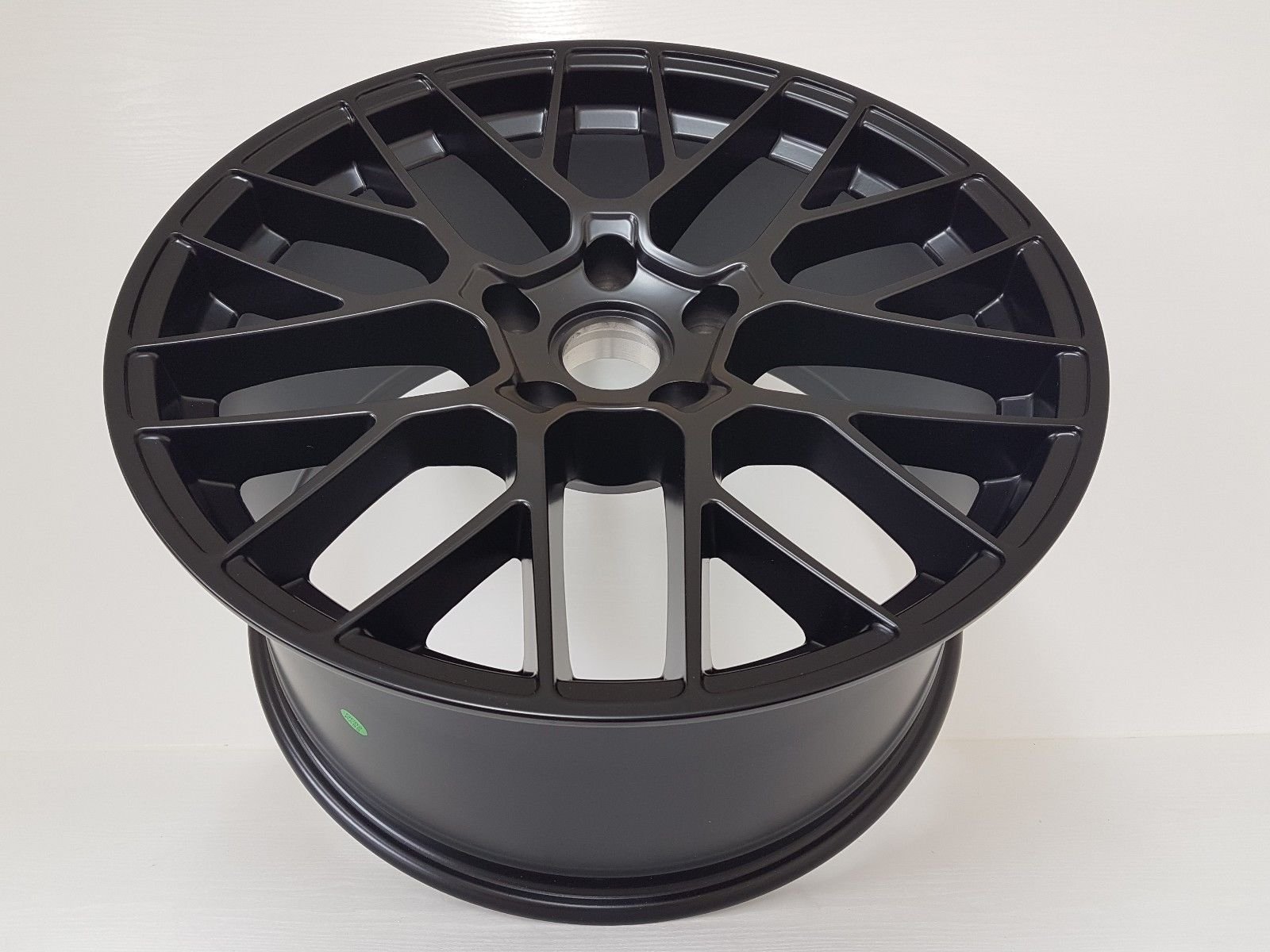 s-l1600-3.jpg 20" MERCEDES G WAGON / PORSCHE ALLOY WHEELS - SATIN BLACK - Image 1