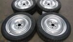 18" NEW VOLKSWAGEN T5 / T6 SMOOTHIE STEEL WHEELS / NEW TYRES - Image 4