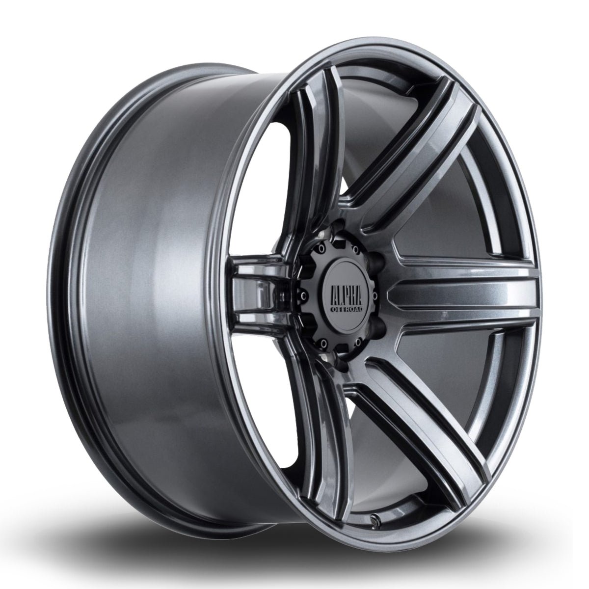 surge209hgrey_d9928f0a-cdb9-4320-9049-548ed2ec672b.jpg Alpha Offroad Surge 20x9 ET10 6x139 HGrey - Image 1