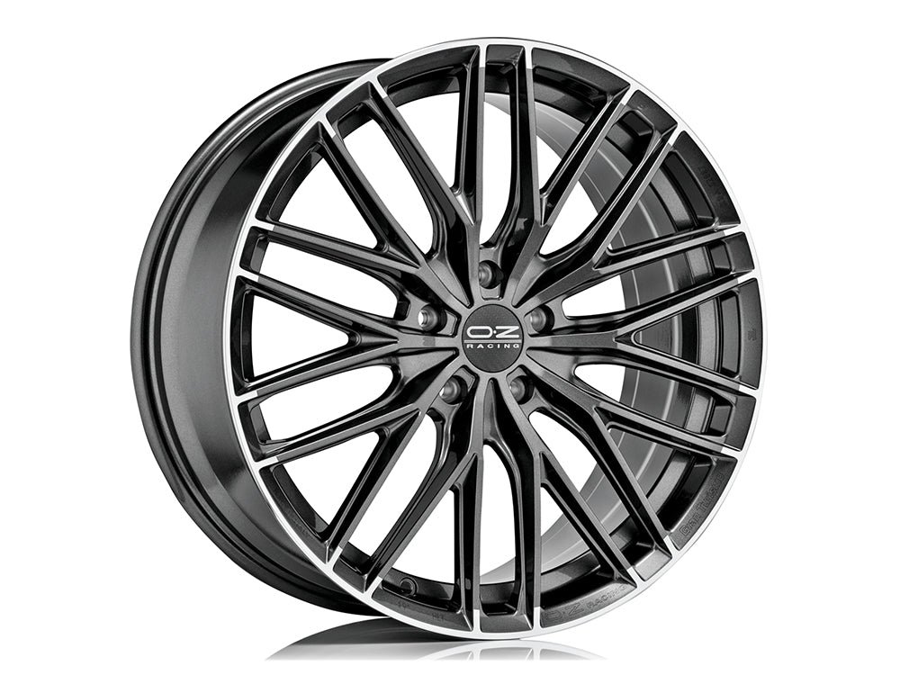 threesixty_03_10ef1f47-630b-4749-8308-e85ca25e41aa.jpg OZ Racing GRAN TURISMO HLT 19x8.5 ET45 5x114.3 STAR GRAPHITE DIAMOND LIP - Image 1