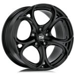 MSW 82 18x8 ET40 5x100 GLOSS BLACK