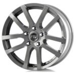 MSW 22 15x6 ET38 5x100 GREY SILVER