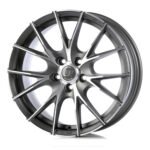 MSW 25 18x8.5 ET47 5x120 MATT TITANIUM FULL POLISHED