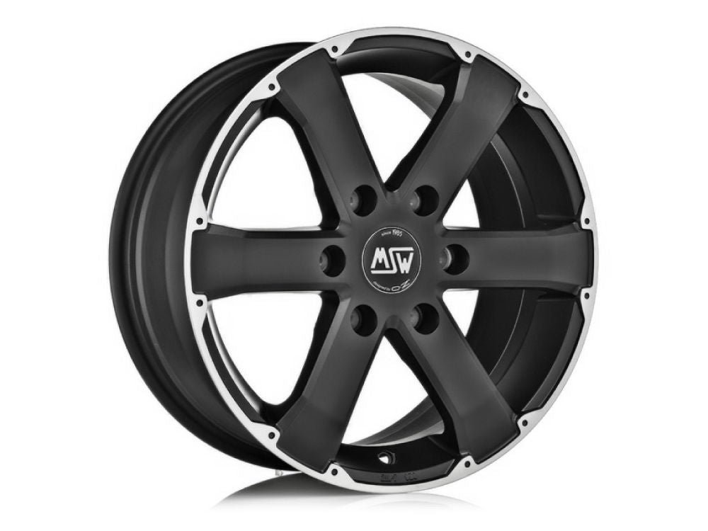 threesixty_03_72783982-2939-4322-85cb-00977e14154c.jpg MSW 46 17x7.5 ET30 6x114.3 MATT BLACK FULL POLISHED - Image 1