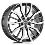 MSW 49 19x8 ET45 5x108 MATT GUN METAL