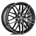 MSW 72 18x8 ET45 5x120 GLOSS BLACK FULL POLISHED