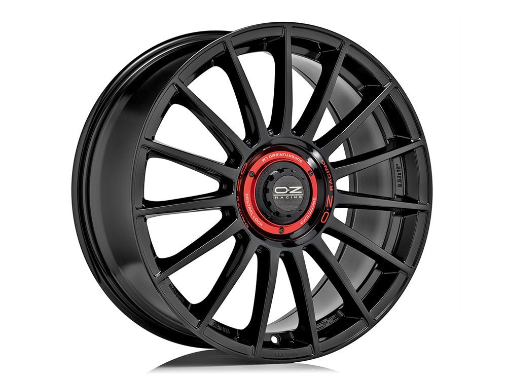 threesixty_03_b2bece21-afbb-4ef7-834d-480ecd4a4db7.jpg OZ Racing SUPERTUR EVOLUZIONE 19x8.5 ET45 5x108 GLOSS BLACK - Image 1